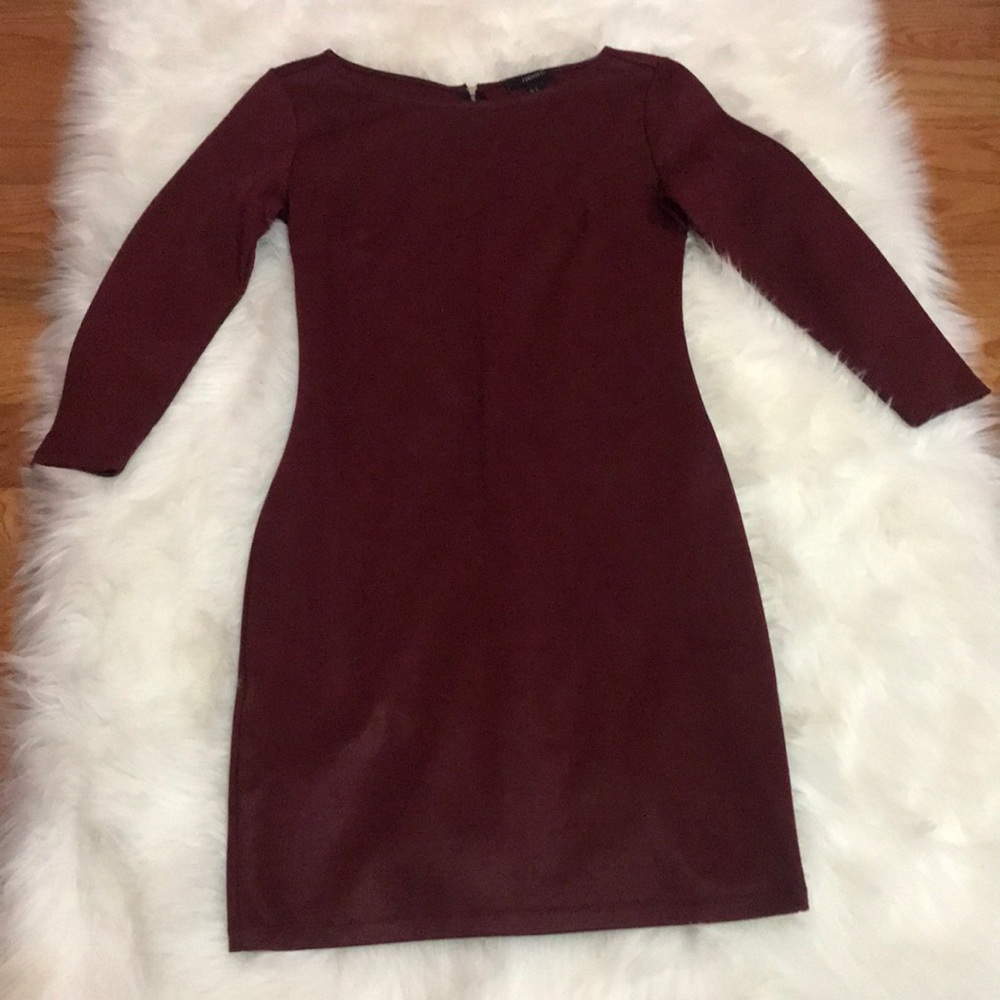 Burgundy Dress